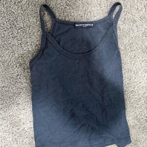 Brandy Melville Dark Gray Crop Top